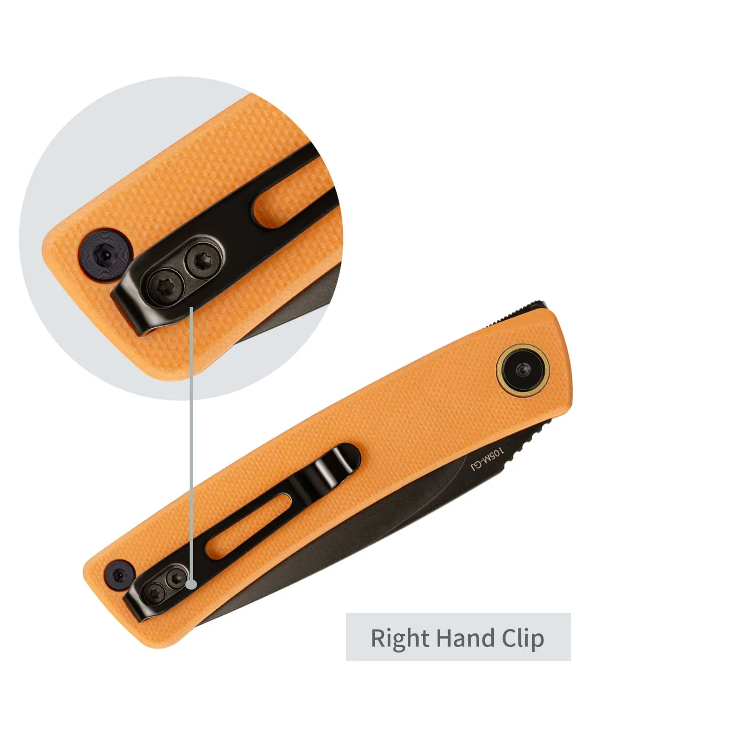 SRM Air 105M-GJ (2.95" 14C28N Blade, G10 Handle) - Image 5