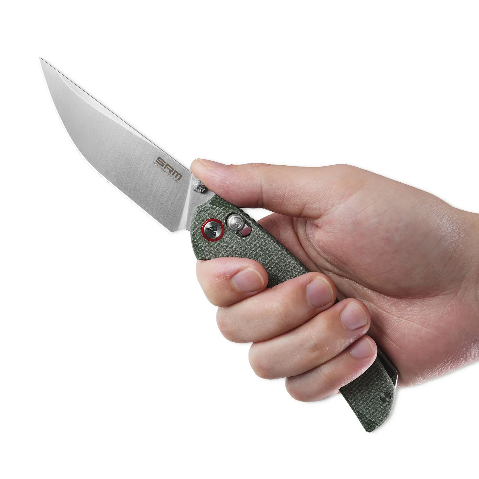 SRM Asika 411L-MG (3.46" 14C28N Blade, Micarta Handle) - Image 6