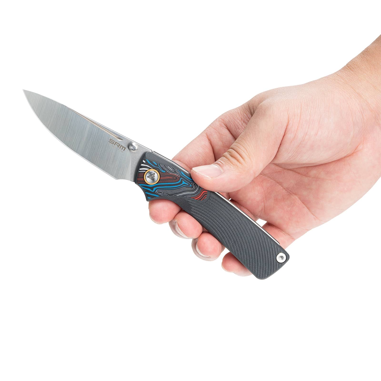 SRM Dome 106M-GK (2.99" 14C28N Blade, G10 Handle) - Image 6