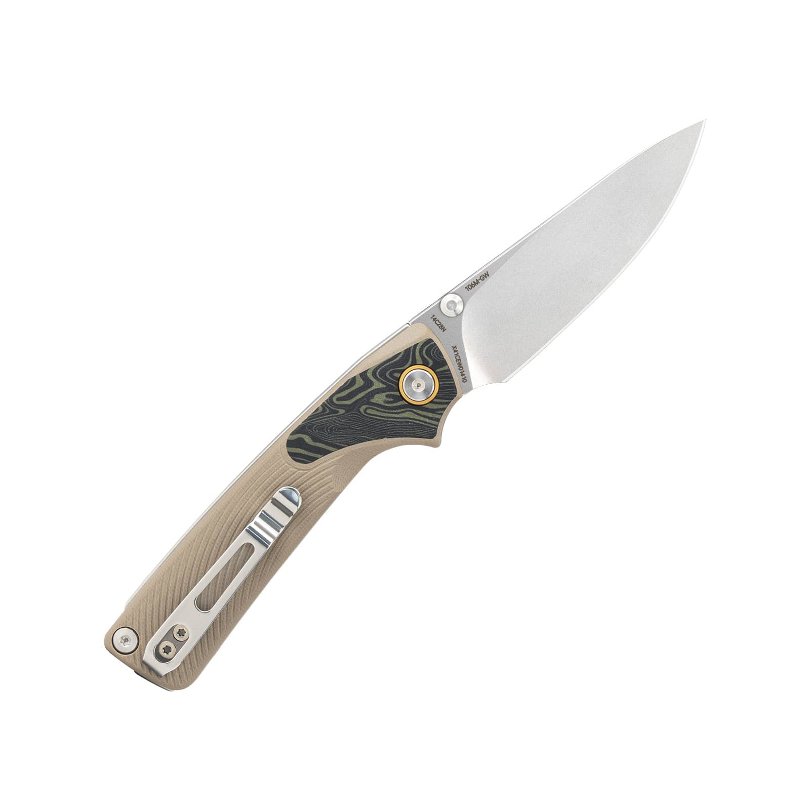 SRM Dome 106M-GW (2.99" 14C28N Blade, G10 Handle) - Image 10
