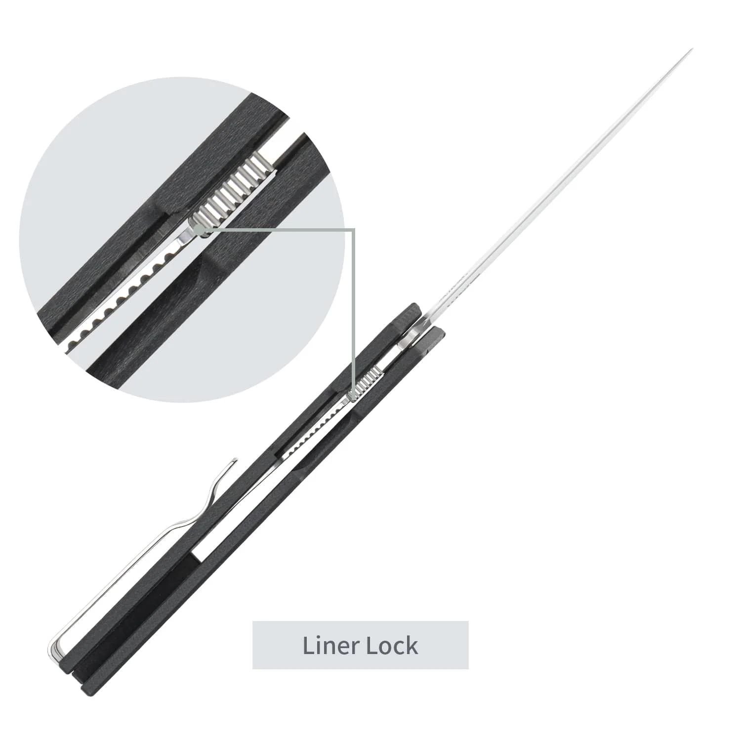 SRM Gent 401LC-GB (3.27" 10Cr Blade, G10 Handle) - Image 6