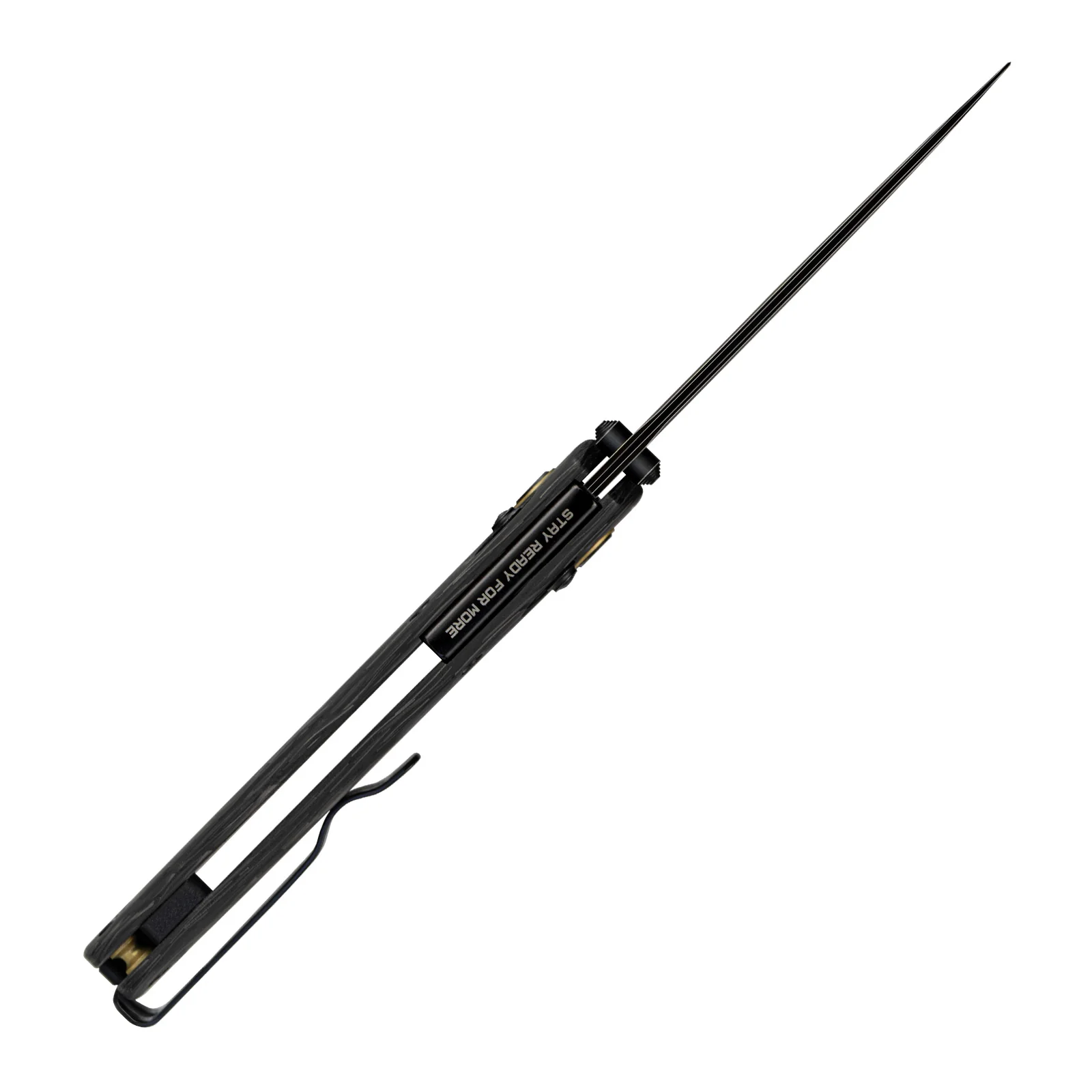 SRM Medal 255L-FB2 (3.2” Laminated 140Cr Steel Blade, Carbon-fiber Handle) - Image 13