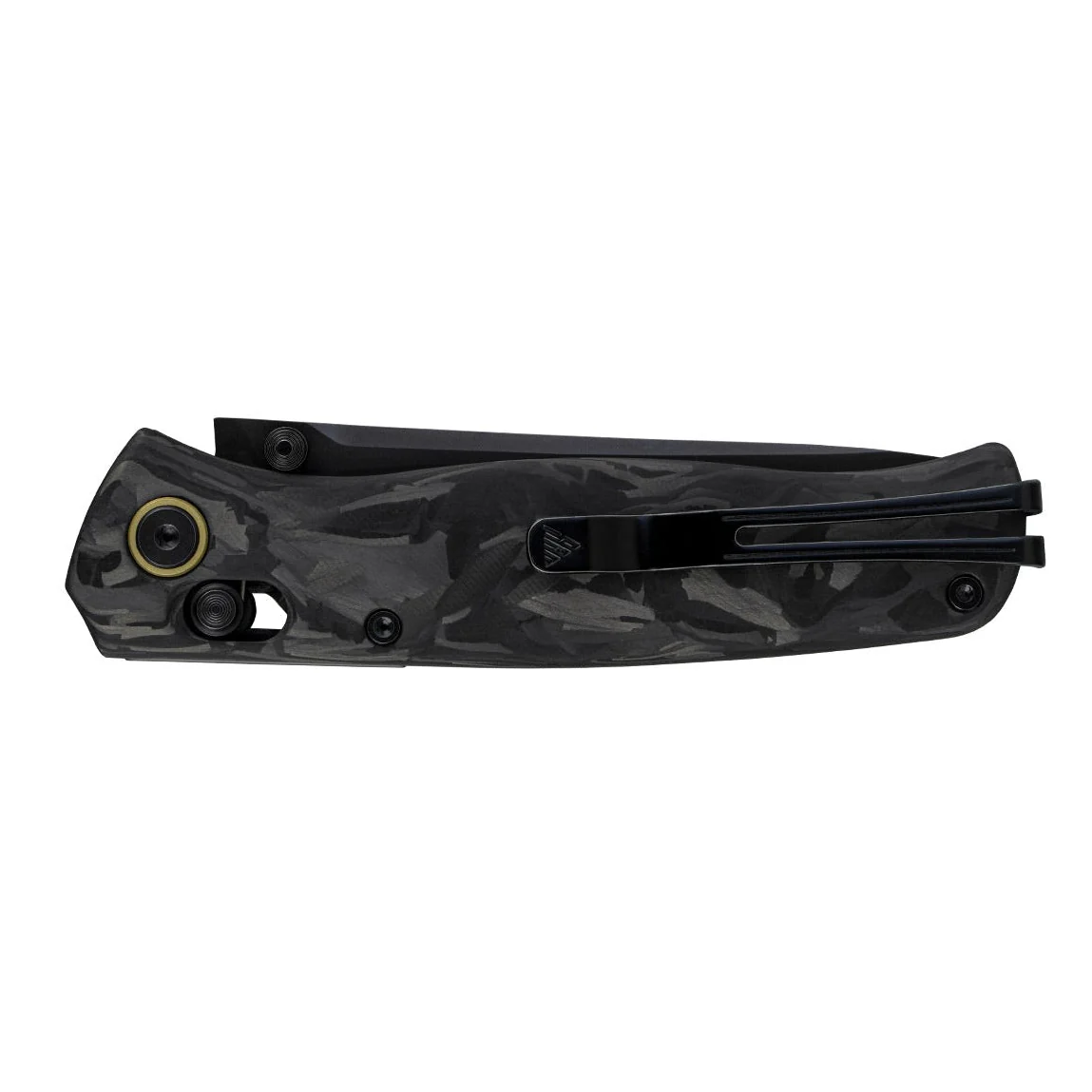 SRM Medal 255L-FB2 (3.2” Laminated 140Cr Steel Blade, Carbon-fiber Handle) - Image 2