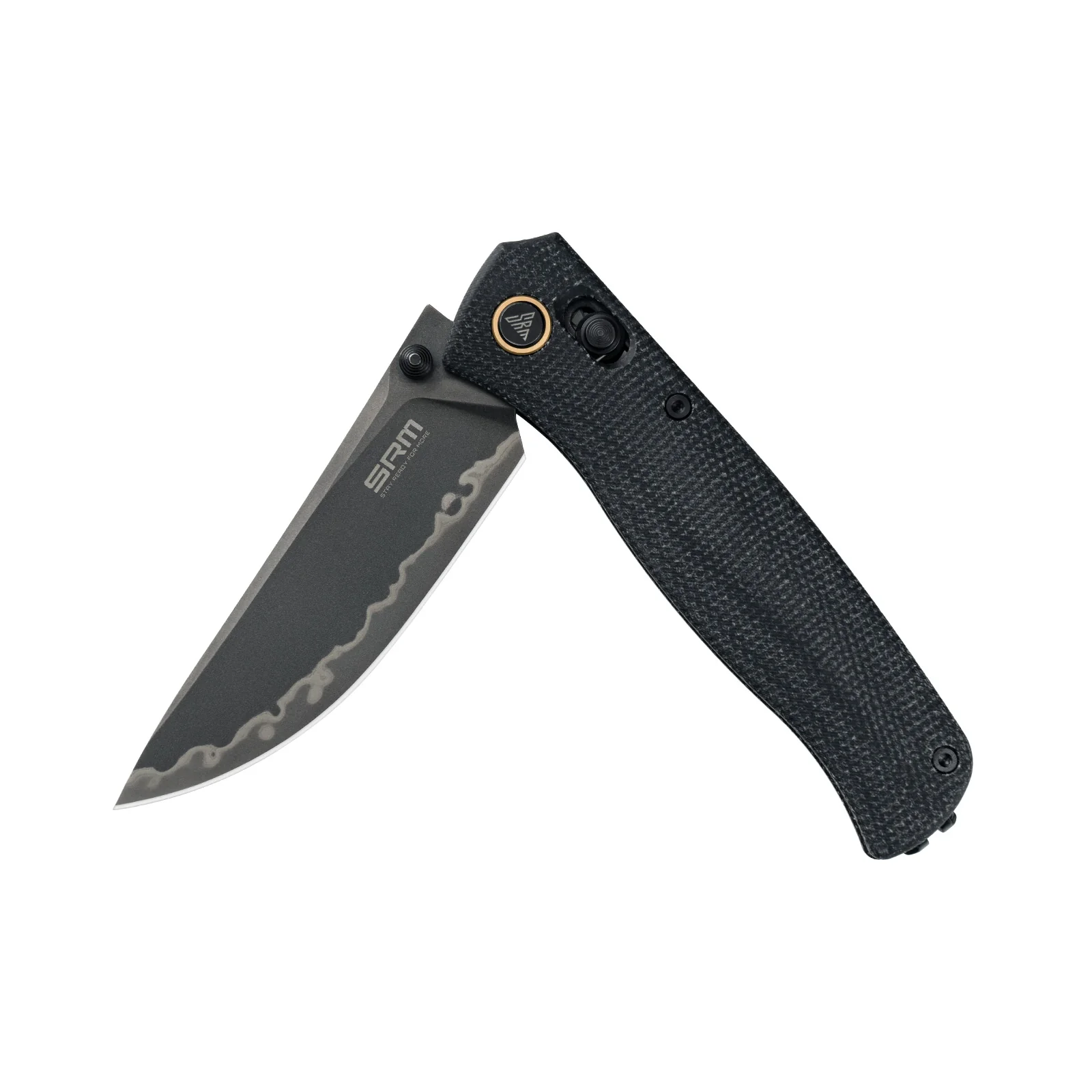 SRM Medal 255L-MB2 (3.2” Laminated 140Cr Steel Blade, Micarta Handle) - Image 11