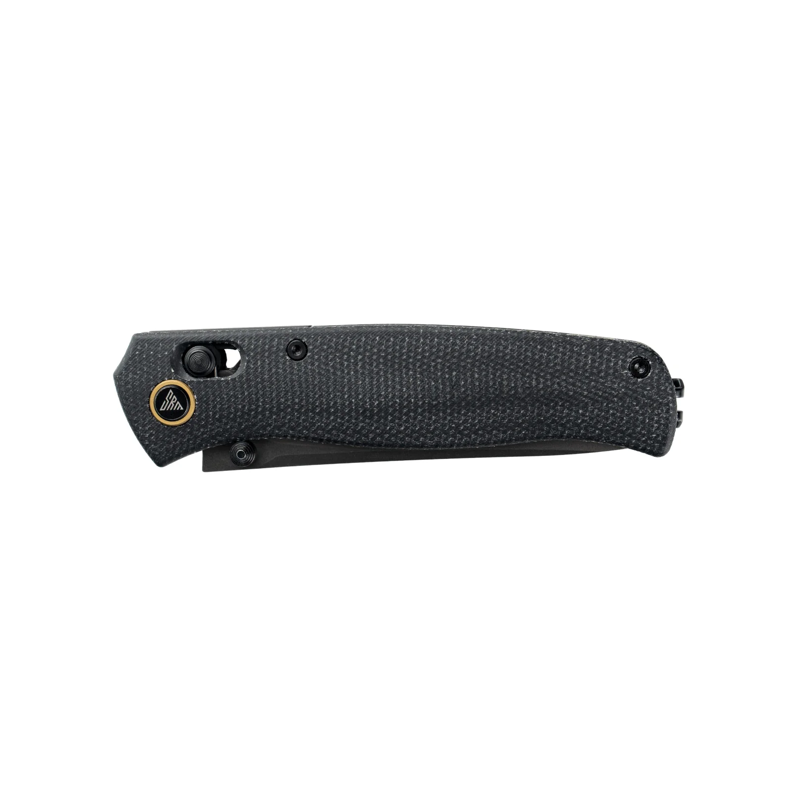 SRM Medal 255L-MB2 (3.2” Laminated 140Cr Steel Blade, Micarta Handle) - Image 12