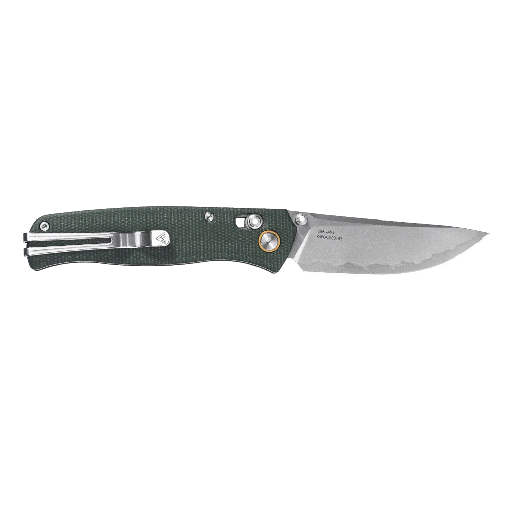 SRM Medal 255L-MG (3.2” Laminated 140Cr Steel Blade, Micarta Handle) - Image 4
