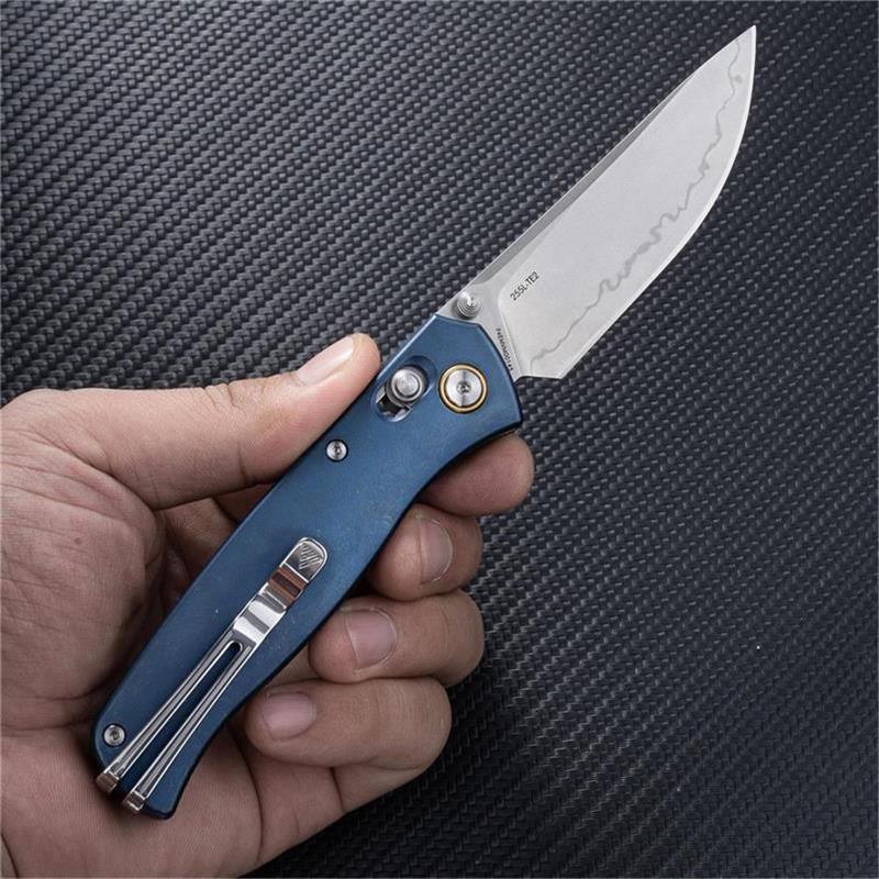 SRM Medal 255L-TE2 (3.2” Laminated 140Cr Steel Blade, TC4 Titanium Handle) - Image 3