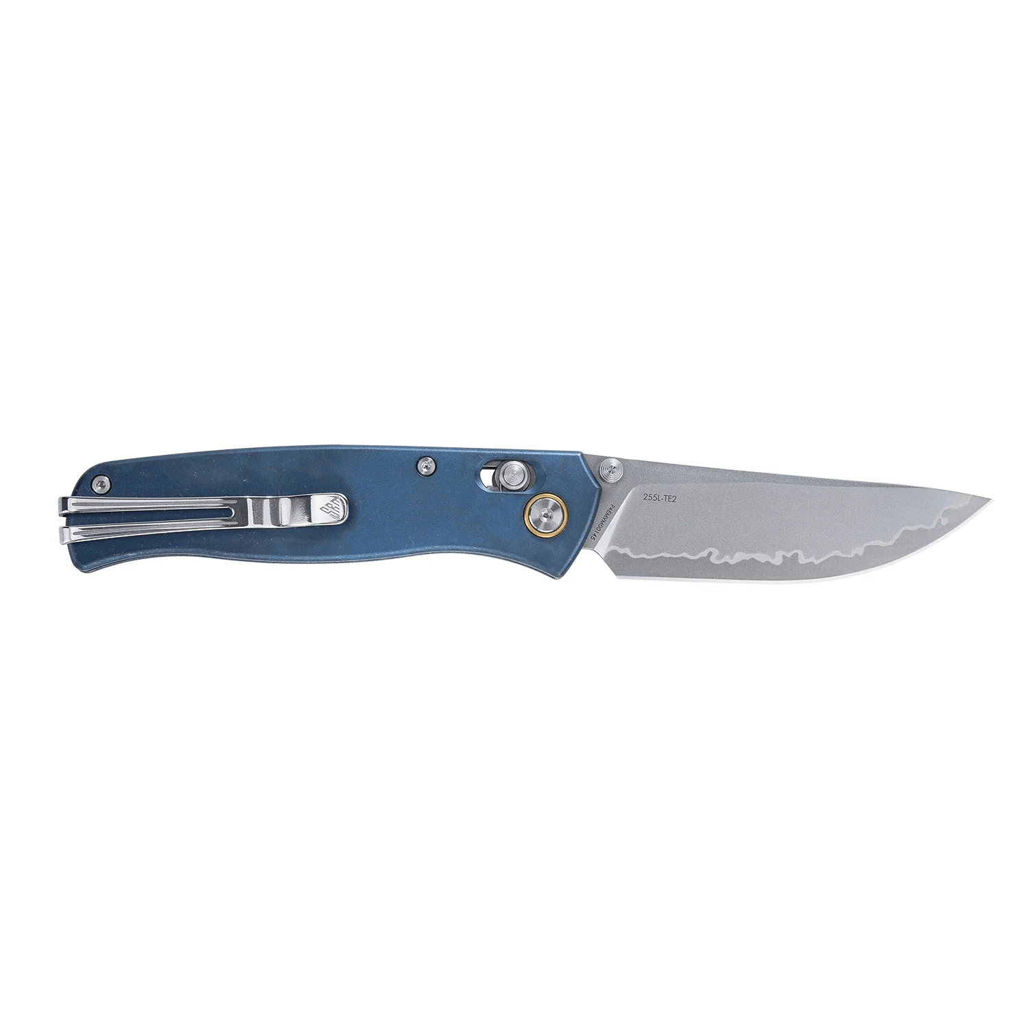 SRM Medal 255L-TE2 (3.2” Laminated 140Cr Steel Blade, TC4 Titanium Handle) - Image 4