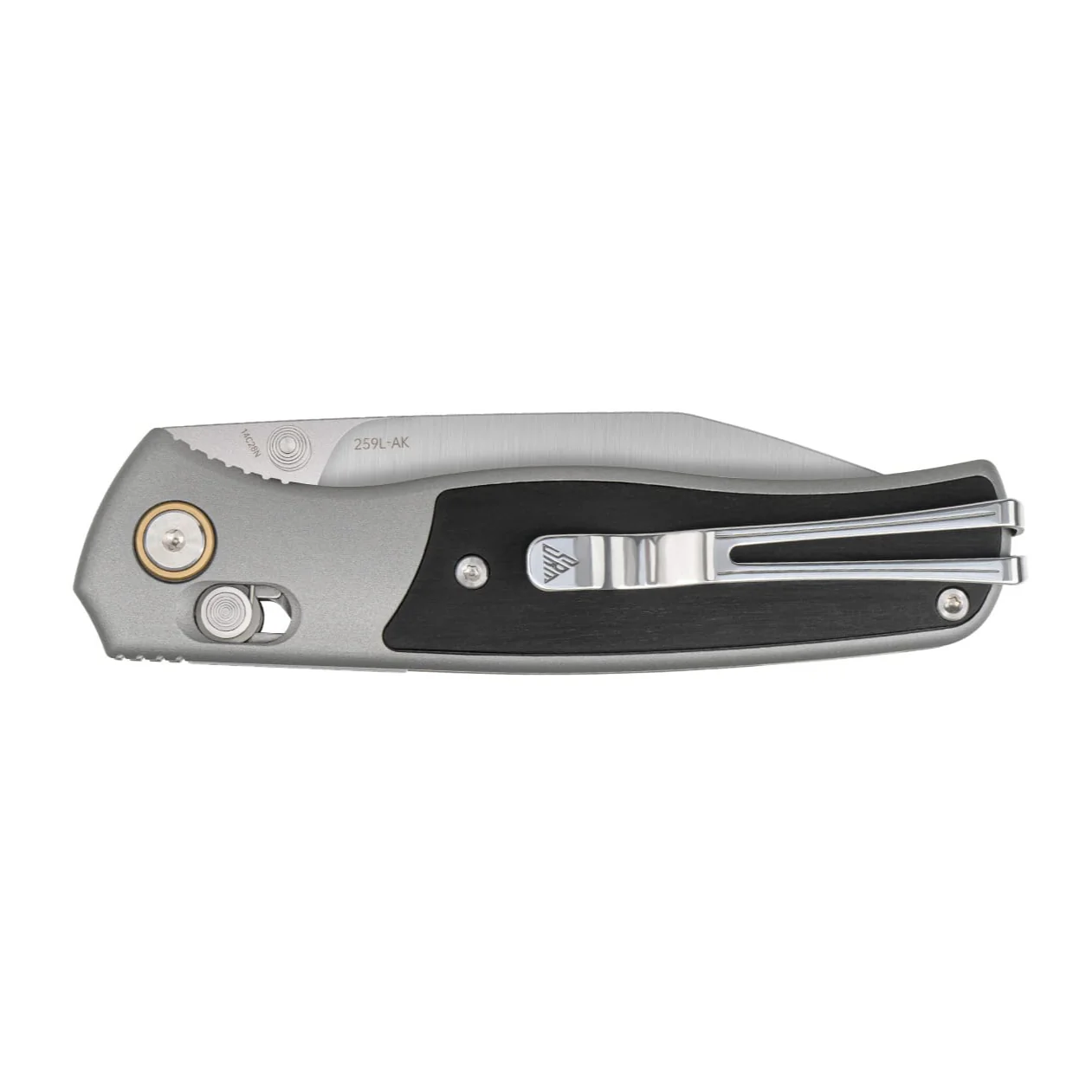 SRM Medal 259L-AK (3.18” 14C28N Blade, Aluminum Handle) - Image 2