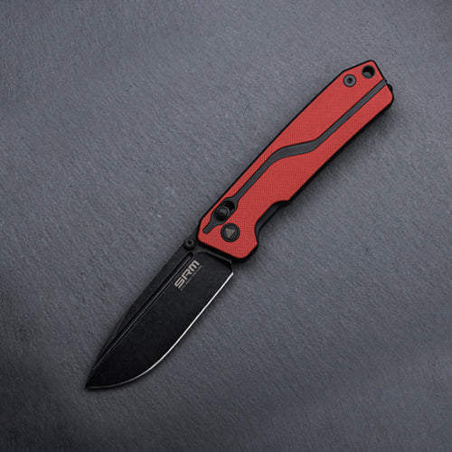SRM Rubik 7228L-GV2 (3.43” 10Cr Blade, G10 Handle) - Image 3