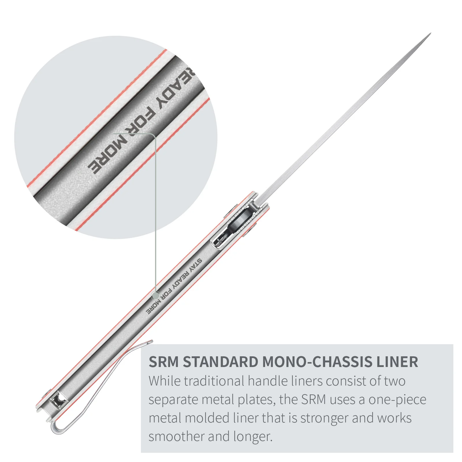 SRM Swift 125L-GR (3.15" 12C27 Blade, G10 Handle) - Image 4