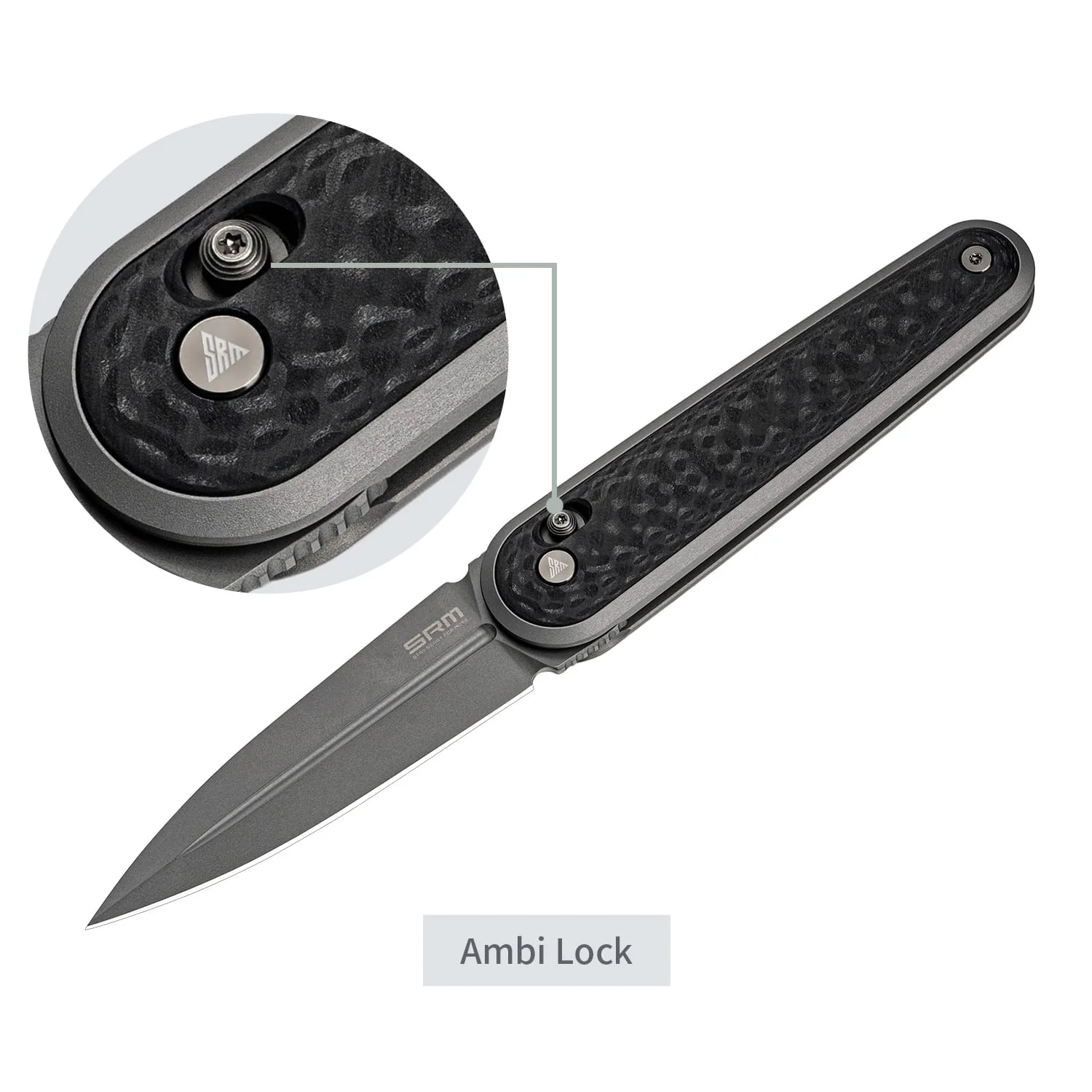 SRM Twin 251MB-GB (2.99" N690 Blade, G10 Handle) - Image 4