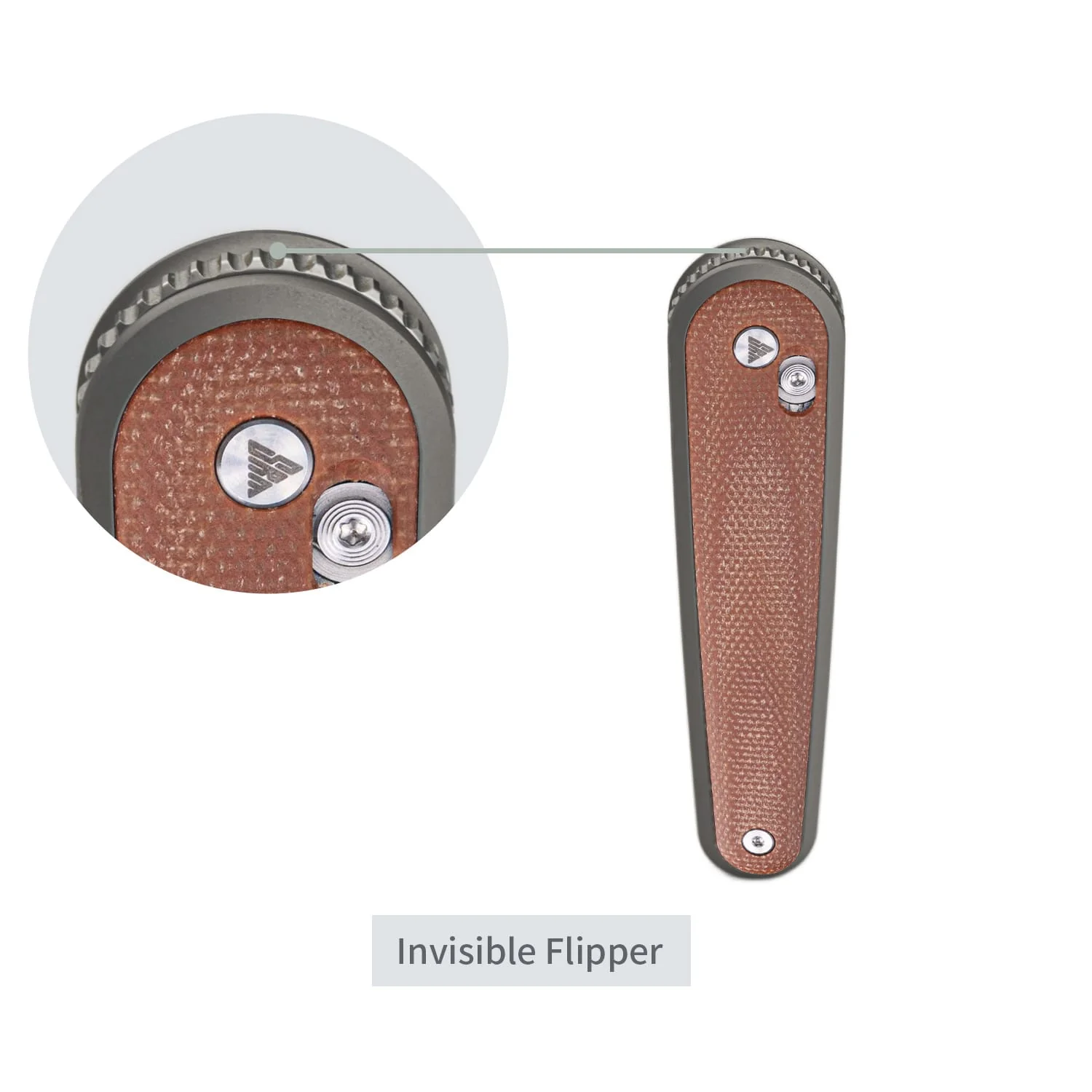 SRM Twin 251MB-MN (2.99" N690 Blade, Micarta Handle) - Image 6